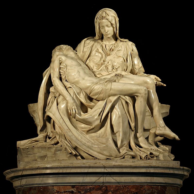 ﻿Şekil 3. Pieta Heykeli
Aziz Petrus Bazilikası, Vatikan